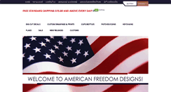 Desktop Screenshot of americanfreedomdesigns.com